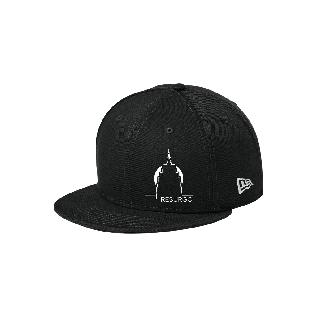 Flat Bill Snapback Cap